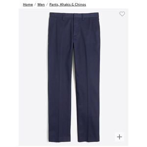 J. Crew Slim Bedford Navy Chinos